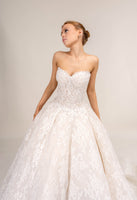 LOOK 24 Sweetheart neckline bridal gown (Model WG2024-24)