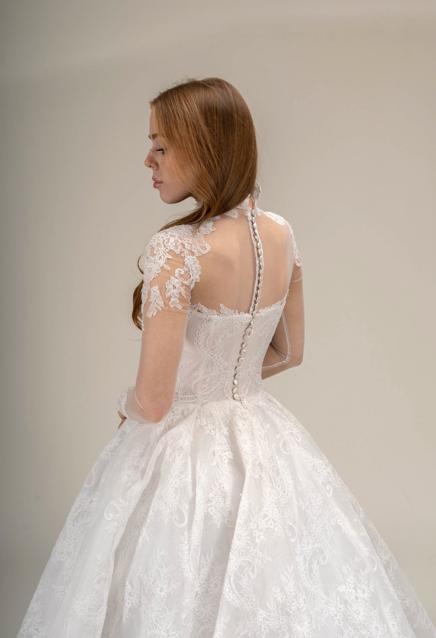 LOOK 6 Elegant sweetheart neckline bridal gown (Model WG2024-06)